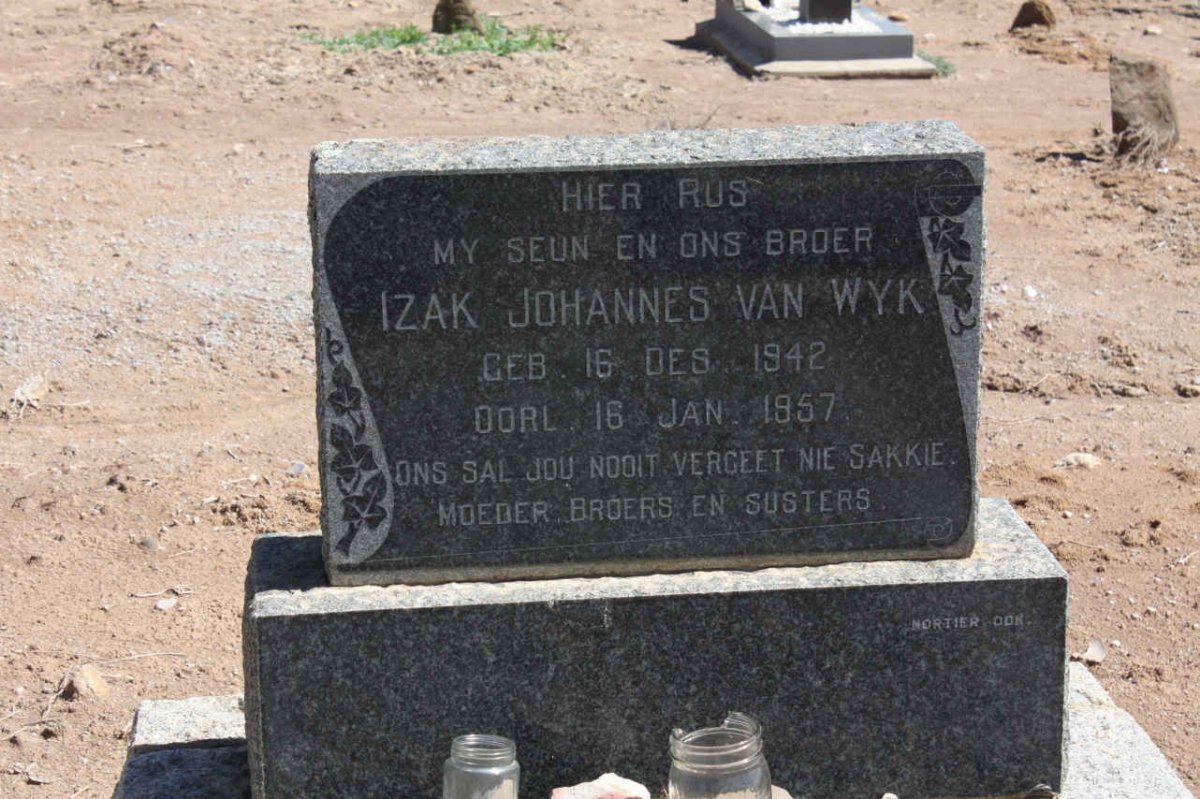 WYK Izak Johannes, van 1942-1957