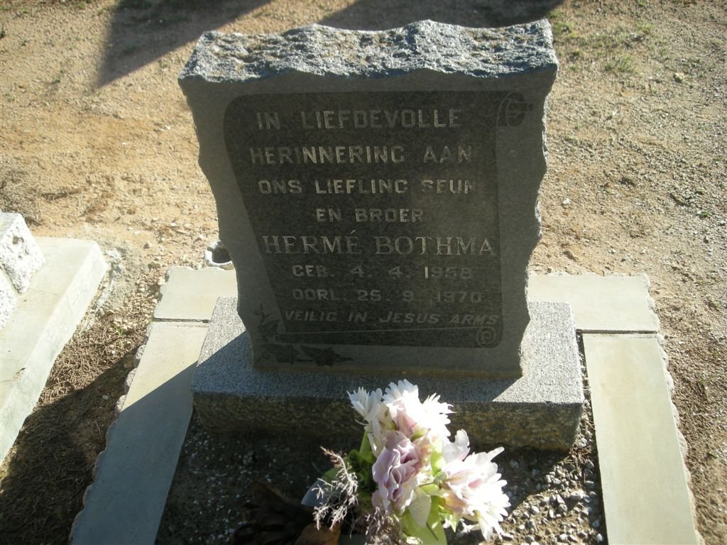 BOTHMA Herme 1958-1970