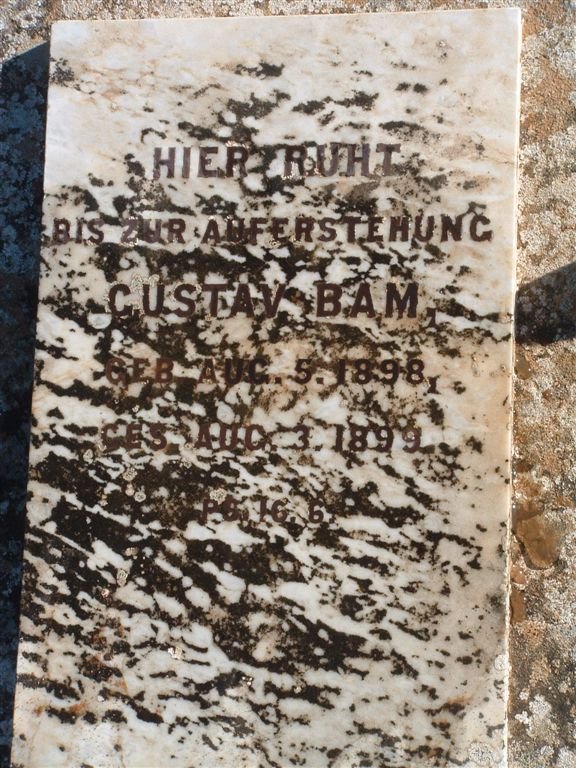 BAM Gustav 1898-1899