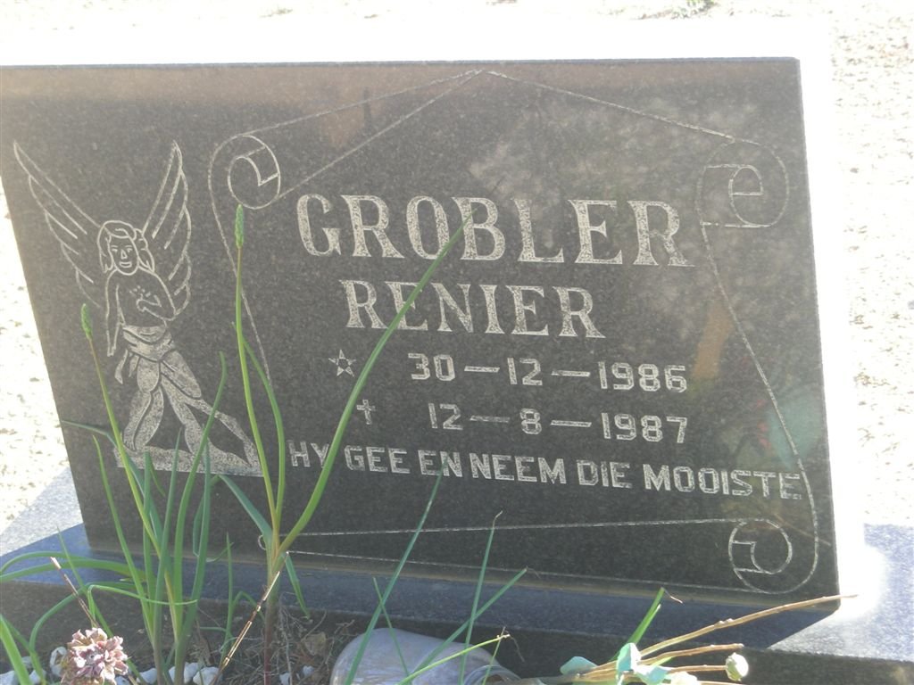 GROBLER Renier 1986-1987