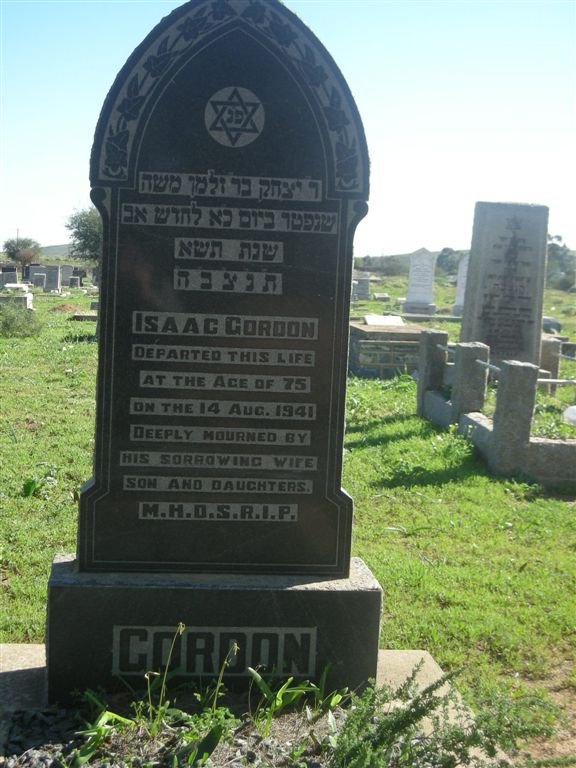 GORDON Isaac -1941