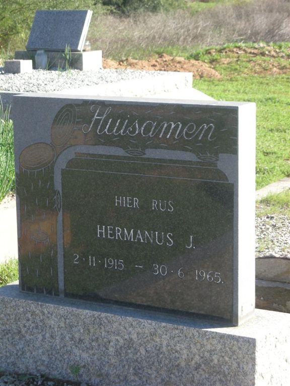 HUISAMEN Hermanus J. 1915-1965