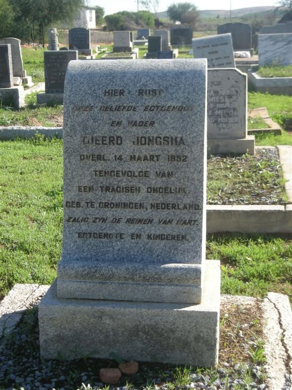 JONGSMA Gjeerd -1952