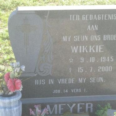 MEYER Wikkie 1945-2000