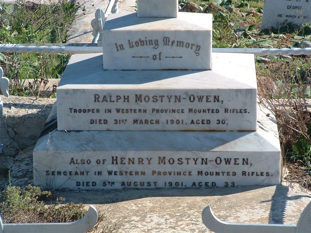 MOSTYN-OWN Ralph -1901 :: MOSTYN-OWEN Henry -1901