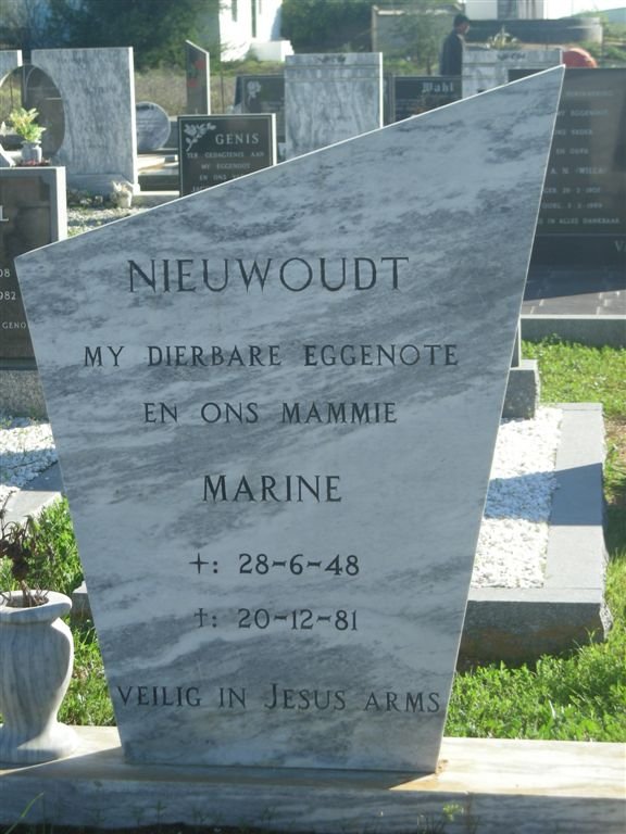 NIEUWOUDT Marine 1948-1981
