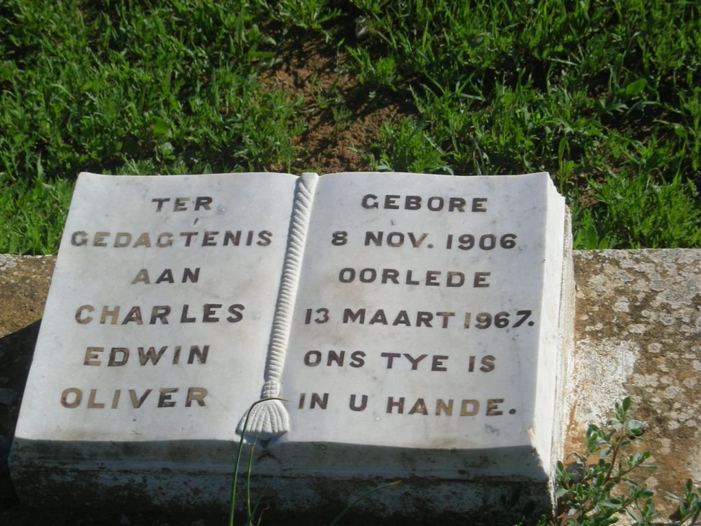 OLIVER Charles Edwin 1906-1967
