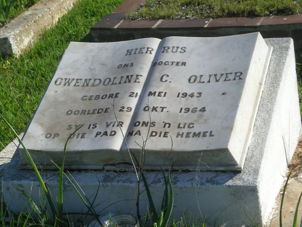 OLIVER Gwendoline C. 1943-1964