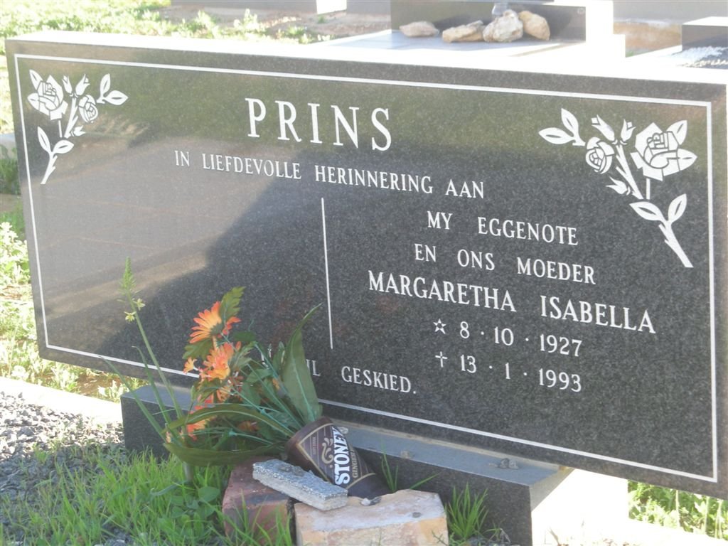 PRINS Margaretha Isabella 1927-1993