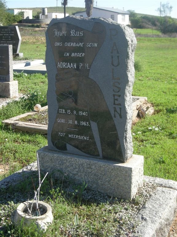PAULSEN Adriaan P.H. 1940-1963