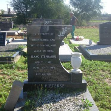 PIETERSE Isaac Stephanus 1921-1984