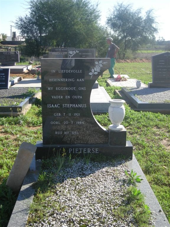 PIETERSE Isaac Stephanus 1921-1984