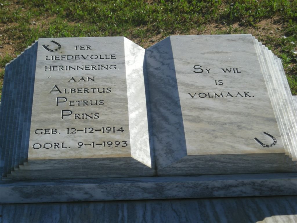 PRINS Albertus Petrus 1914-1993