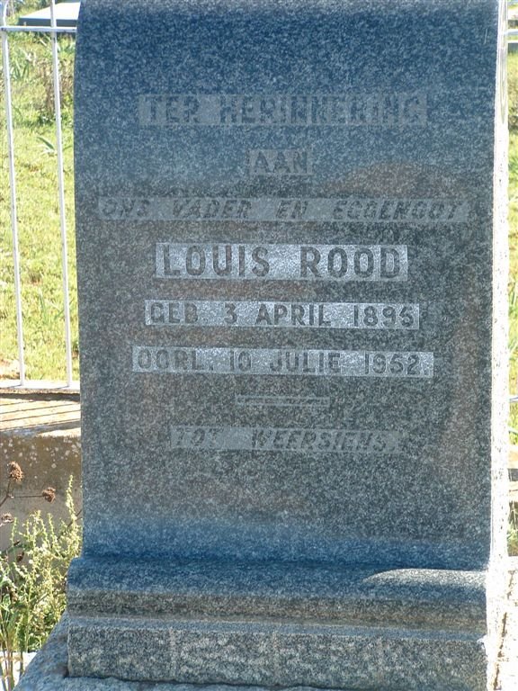 ROOD Louis 1895-1952