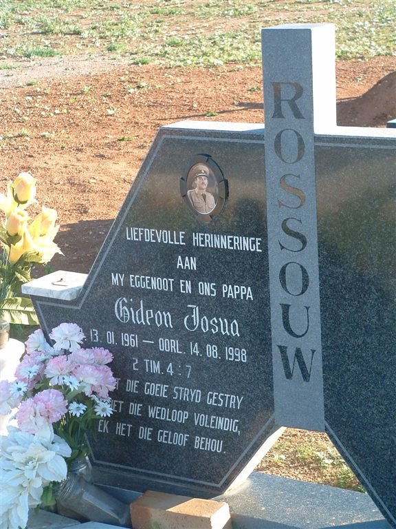 ROSSOUW Gideon Josua 1961-1998