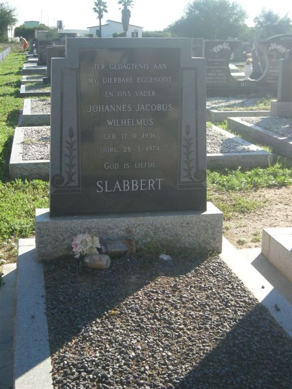 SLABBERT Johannes Jacobus Wilhelmus 1936-1974
