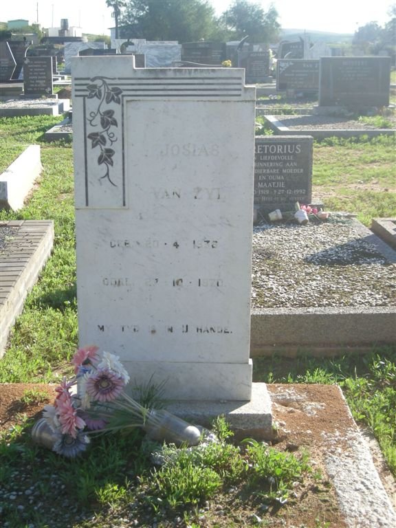 ZYL Josias, van 1936-1970
