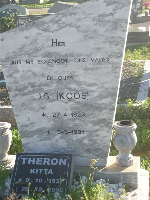 ? J.S. 1923-1991 :: THERON  Kitta 1937-2000