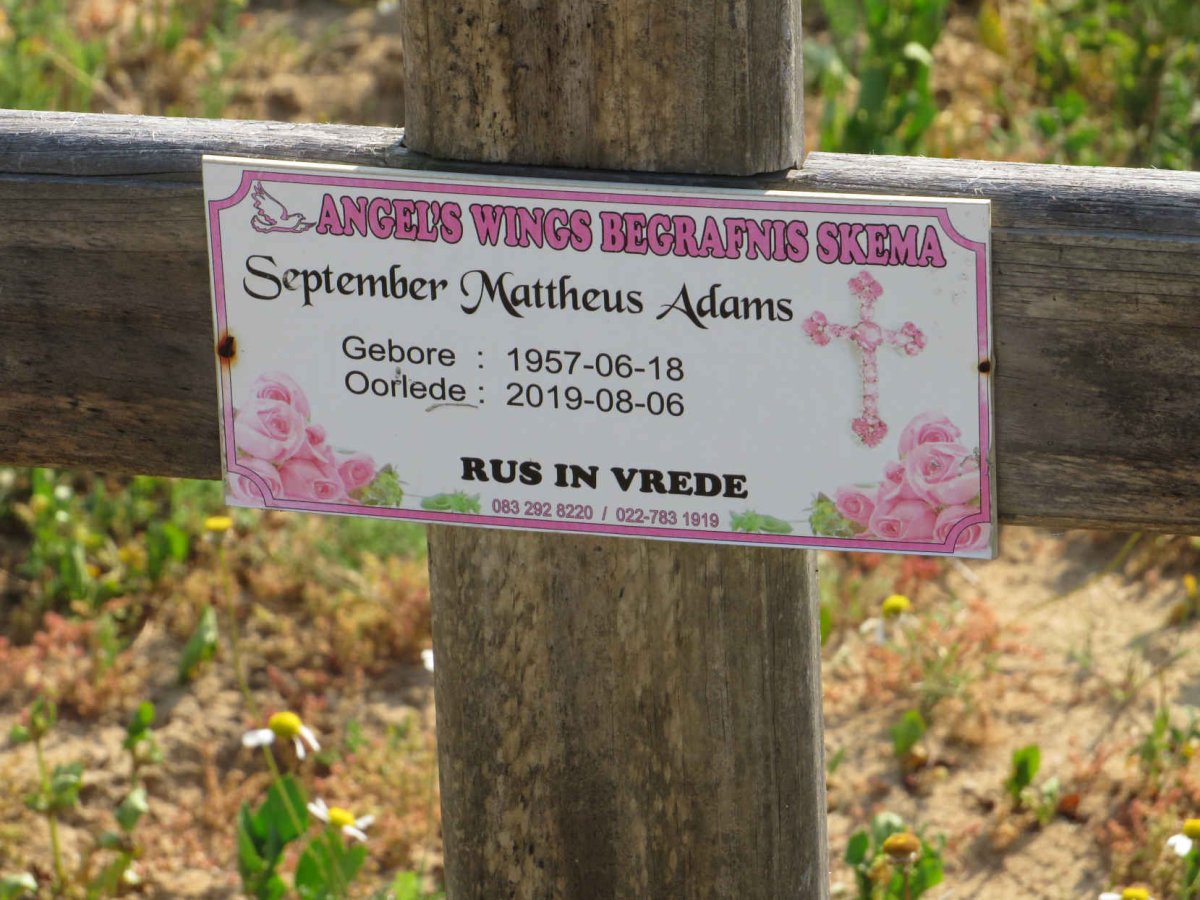 ADAMS September Mattheus 1957-2019