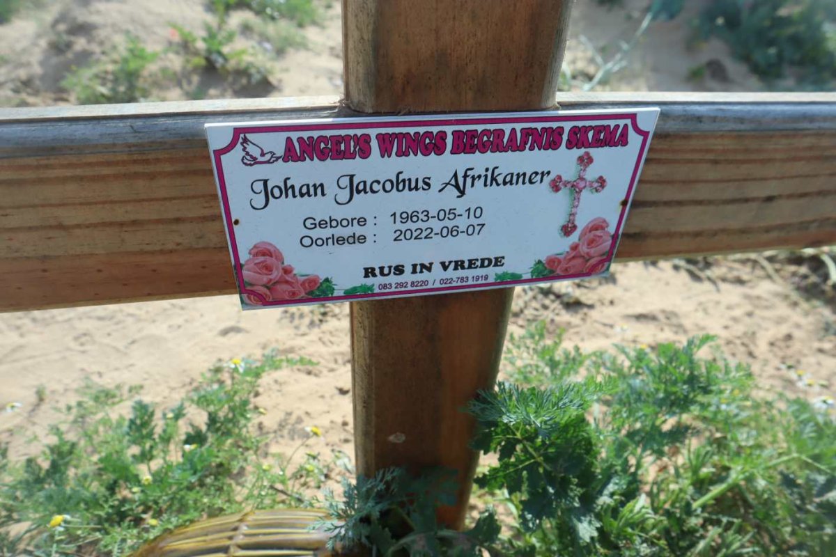 AFRIKANER Johan Jacobus 1963-2022