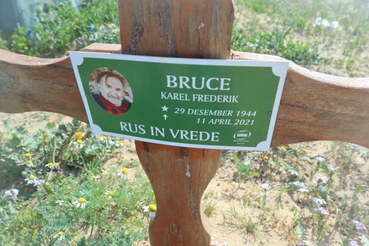 BRUCE Karel Frederik 1944-2021