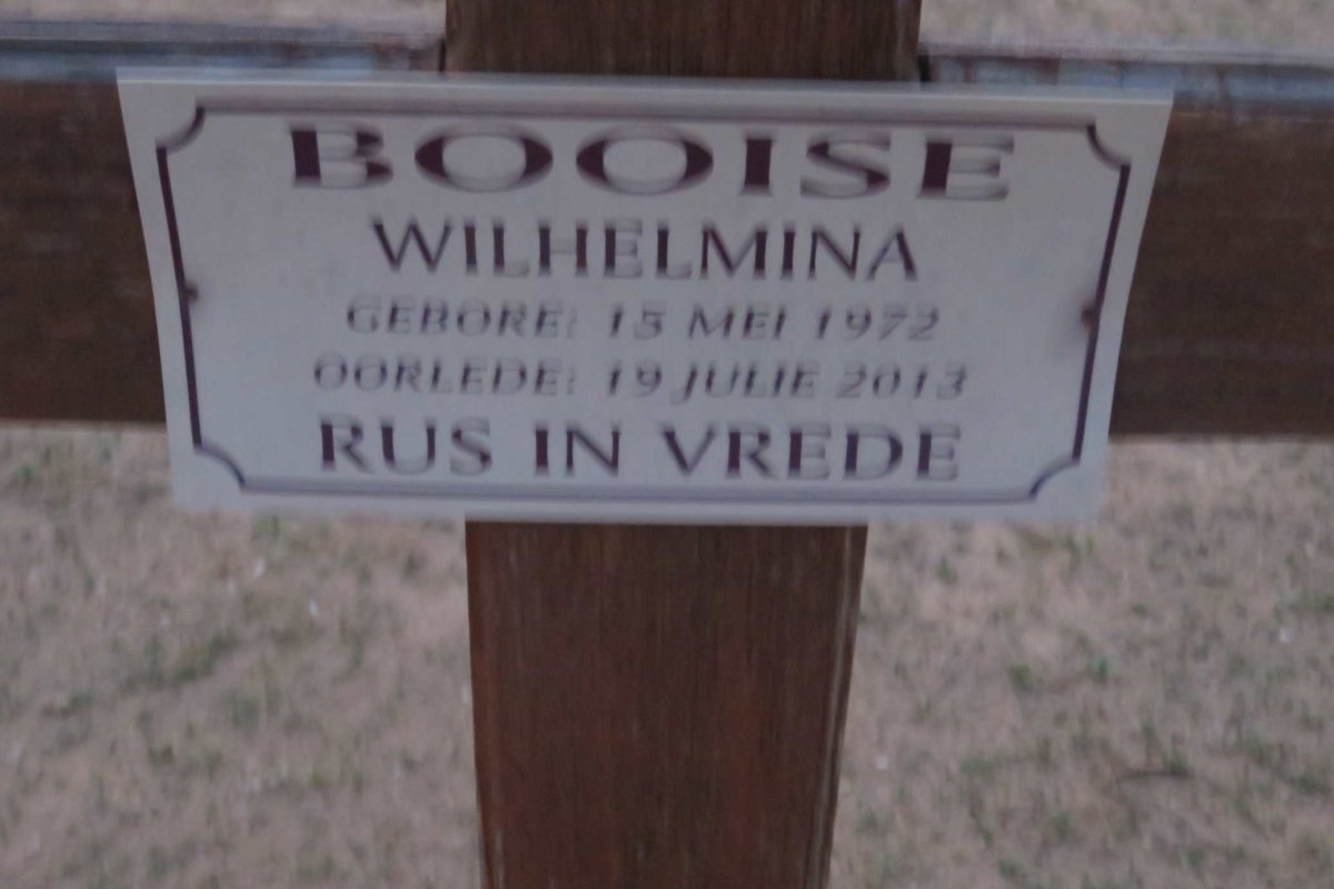 BOOISE Wilhelmina 1972-2013