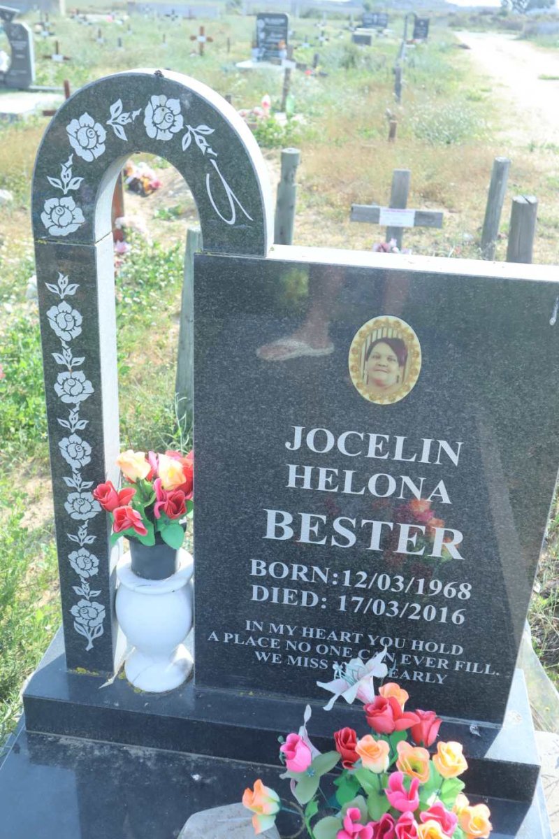 BESTER Jocelin Helona 1968-2016