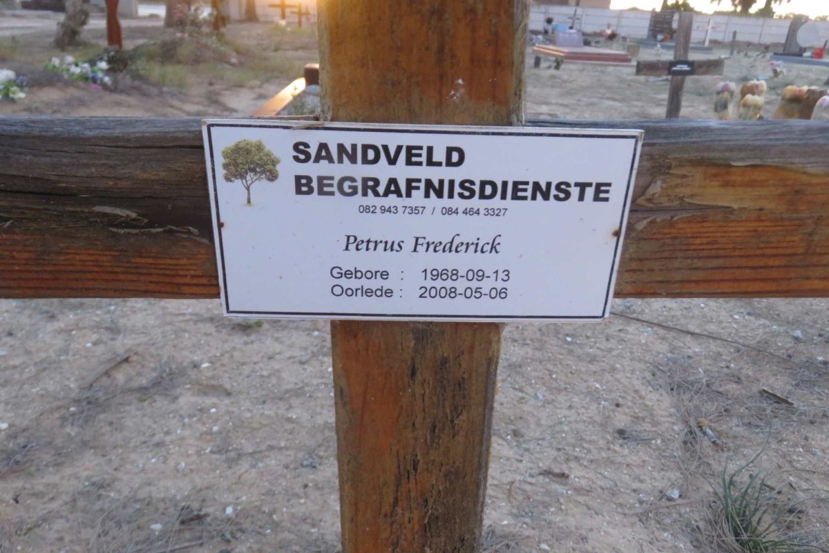 BRAND Petrus Frederick 1968-2008