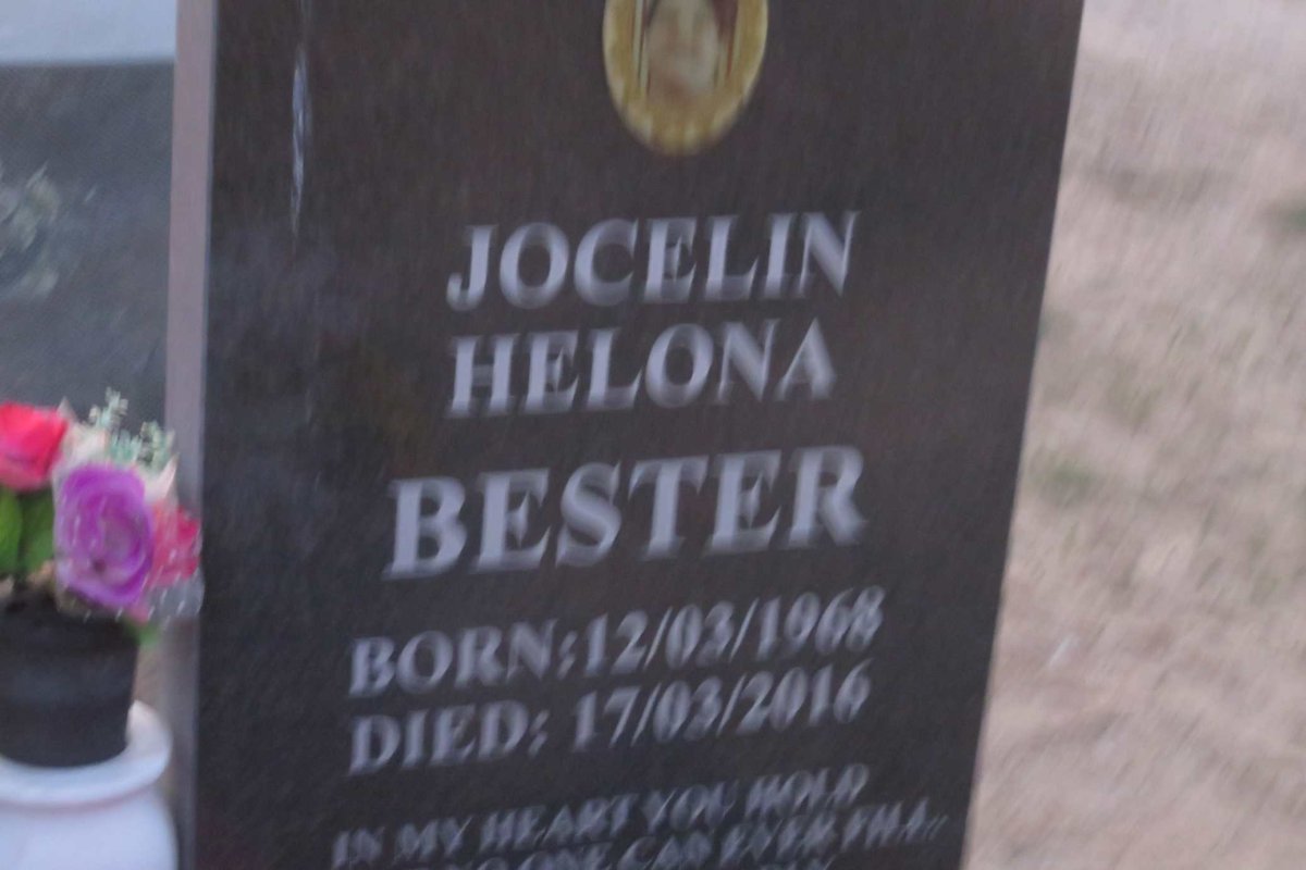 BESTER Jocelin Helona 1968-2016