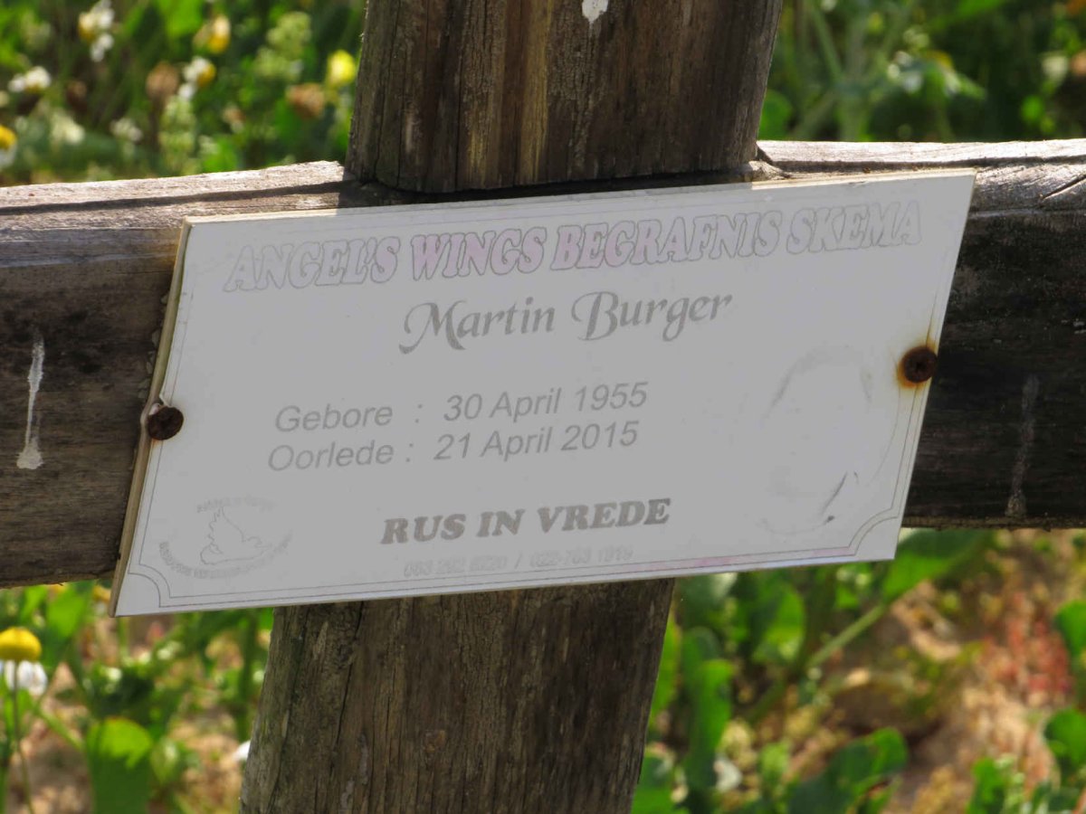 BURGER Martin 1955-2015