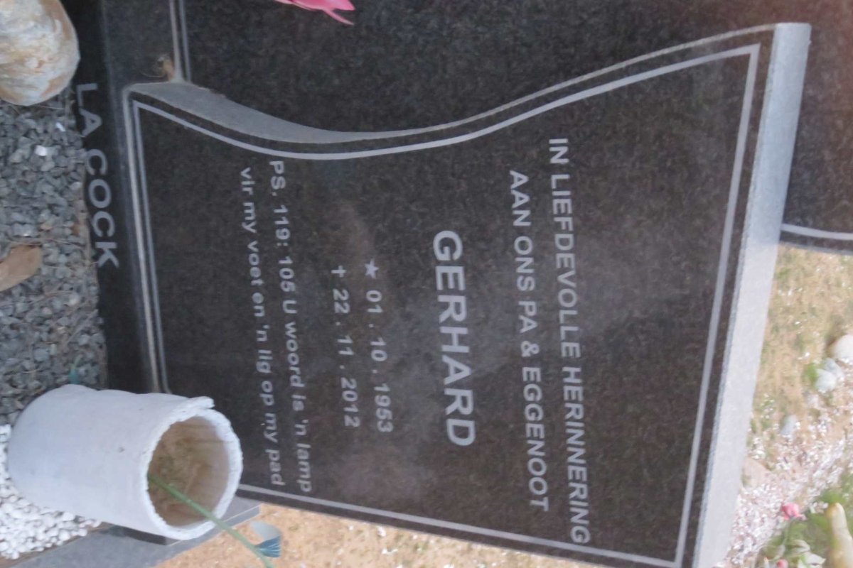 COCK Gerhard, la 1953-2012