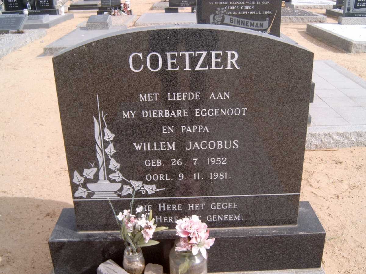 COETZER Willem Jacobus 1952-1981