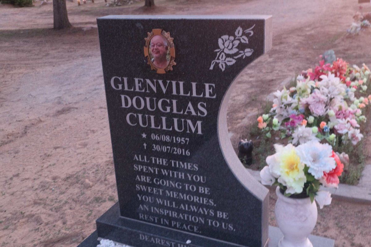 CULLUM Glenville Douglas 1957-2016