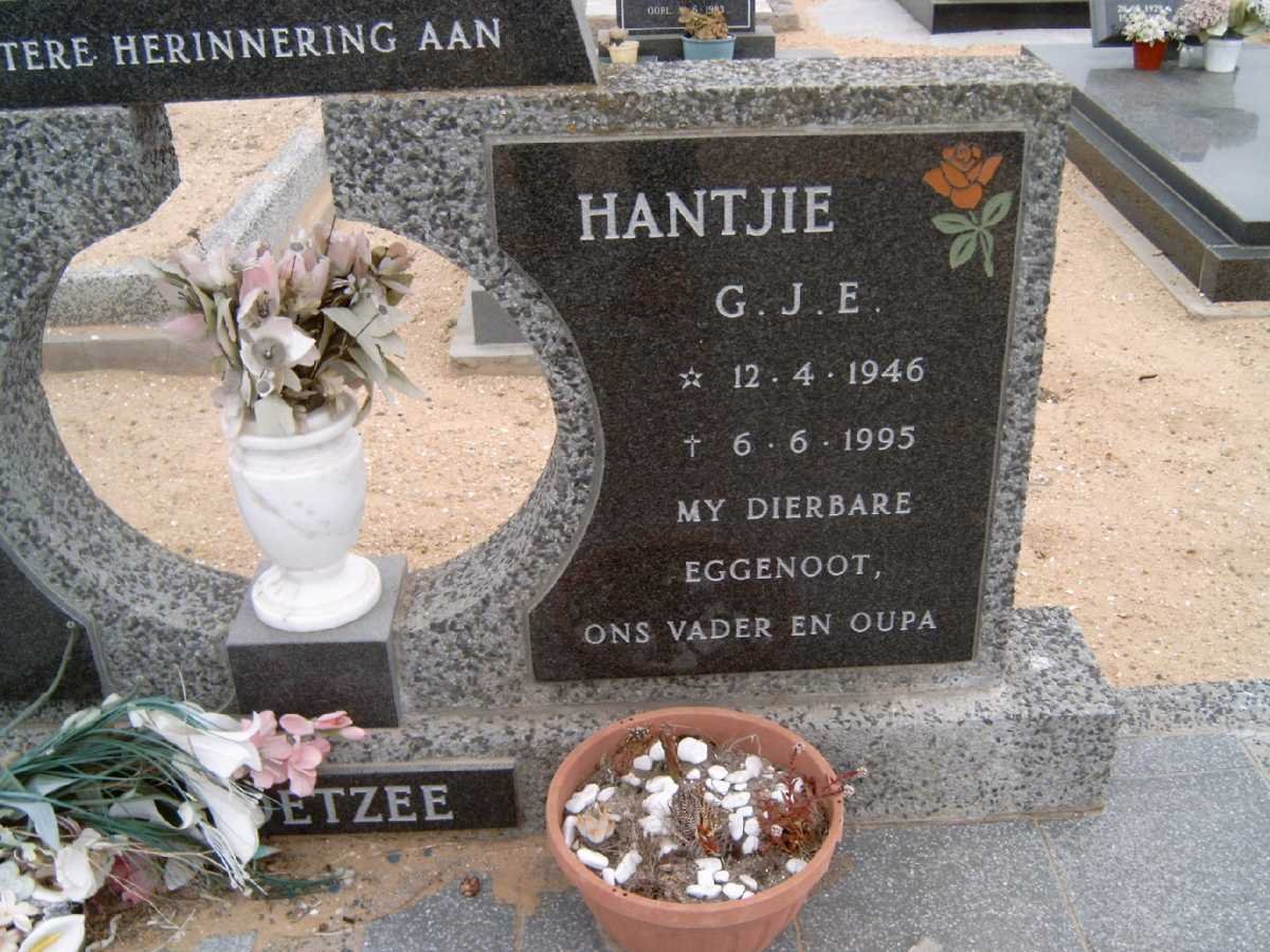 COETZEE G.J.E. 1946-1995