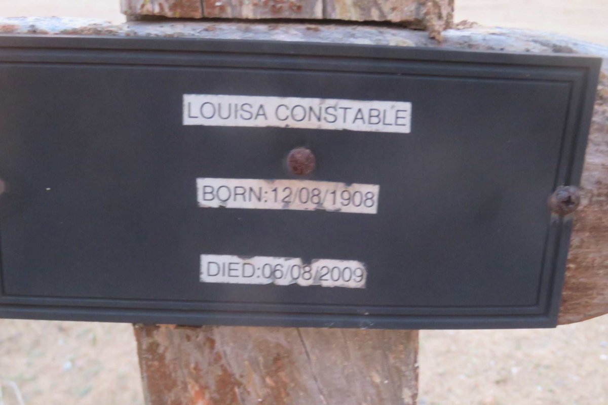 CONSTABLE Louisa 1908-2009