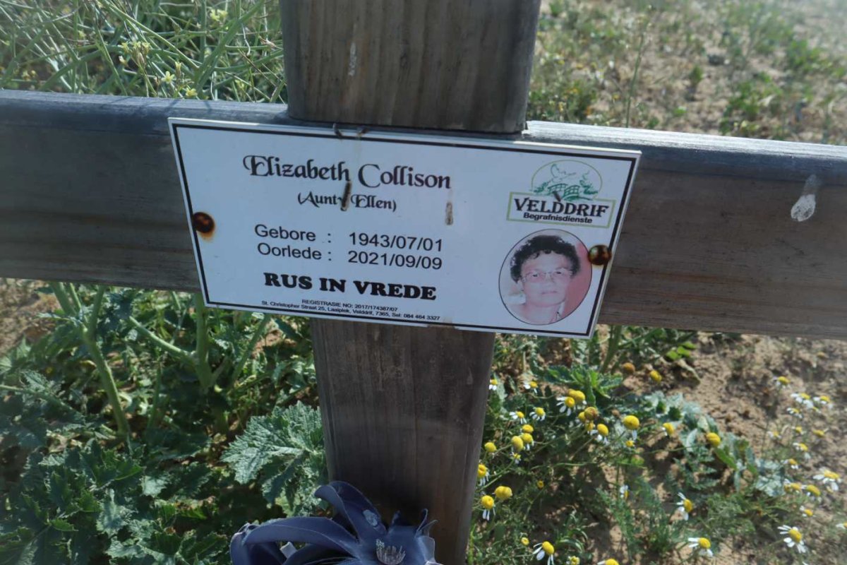 COLLISON Elizabeth 1943-2021