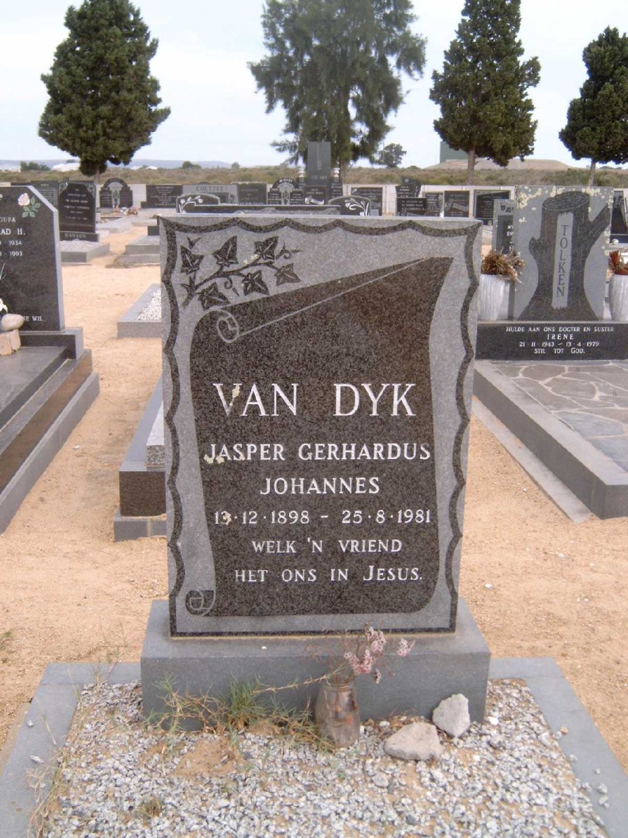 DYK Jasper Gerhardus Johannes, van 1898-1981