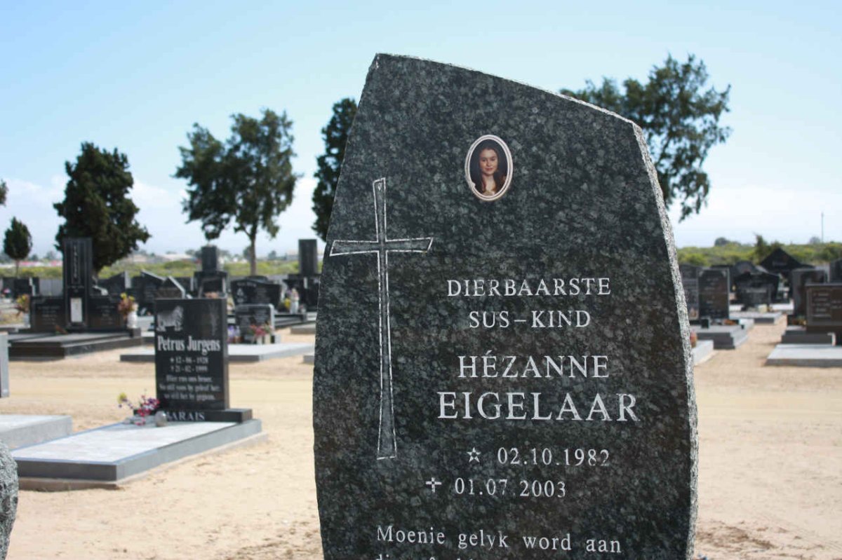 EIGELAAR Hezanne 1982-2003 