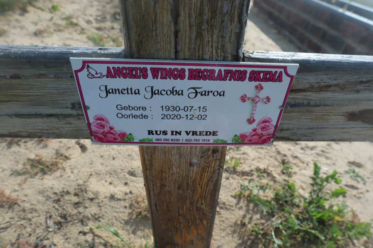 FAROA Janetta Jacoba 1930-2020
