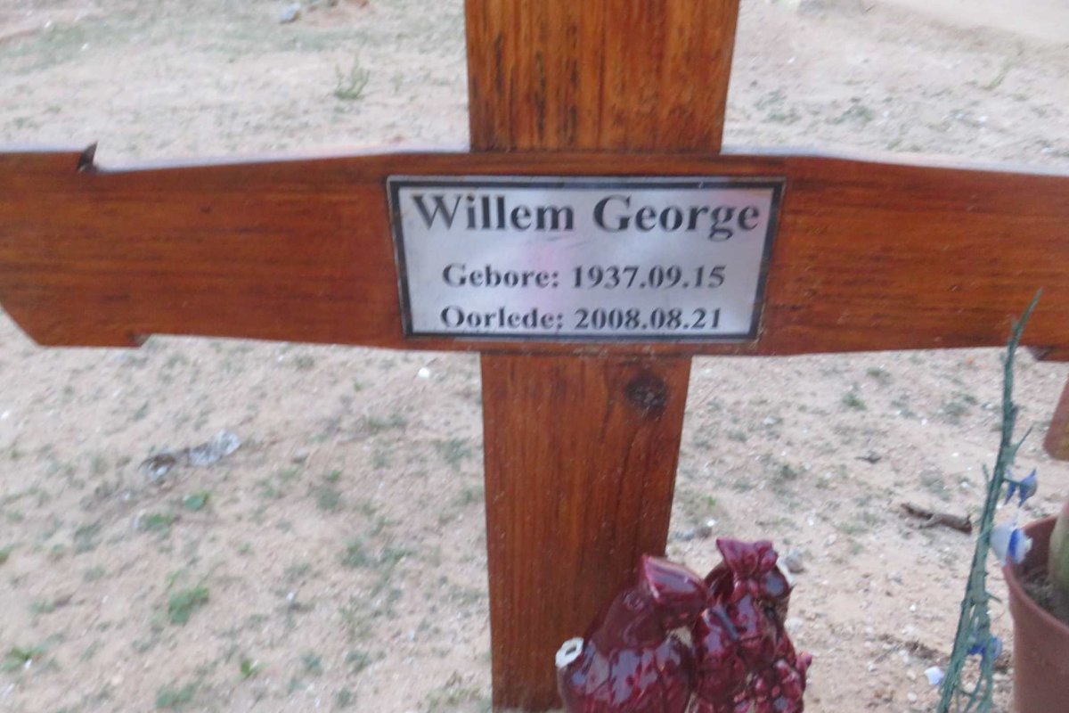 GEORGE Willem 1937-2008