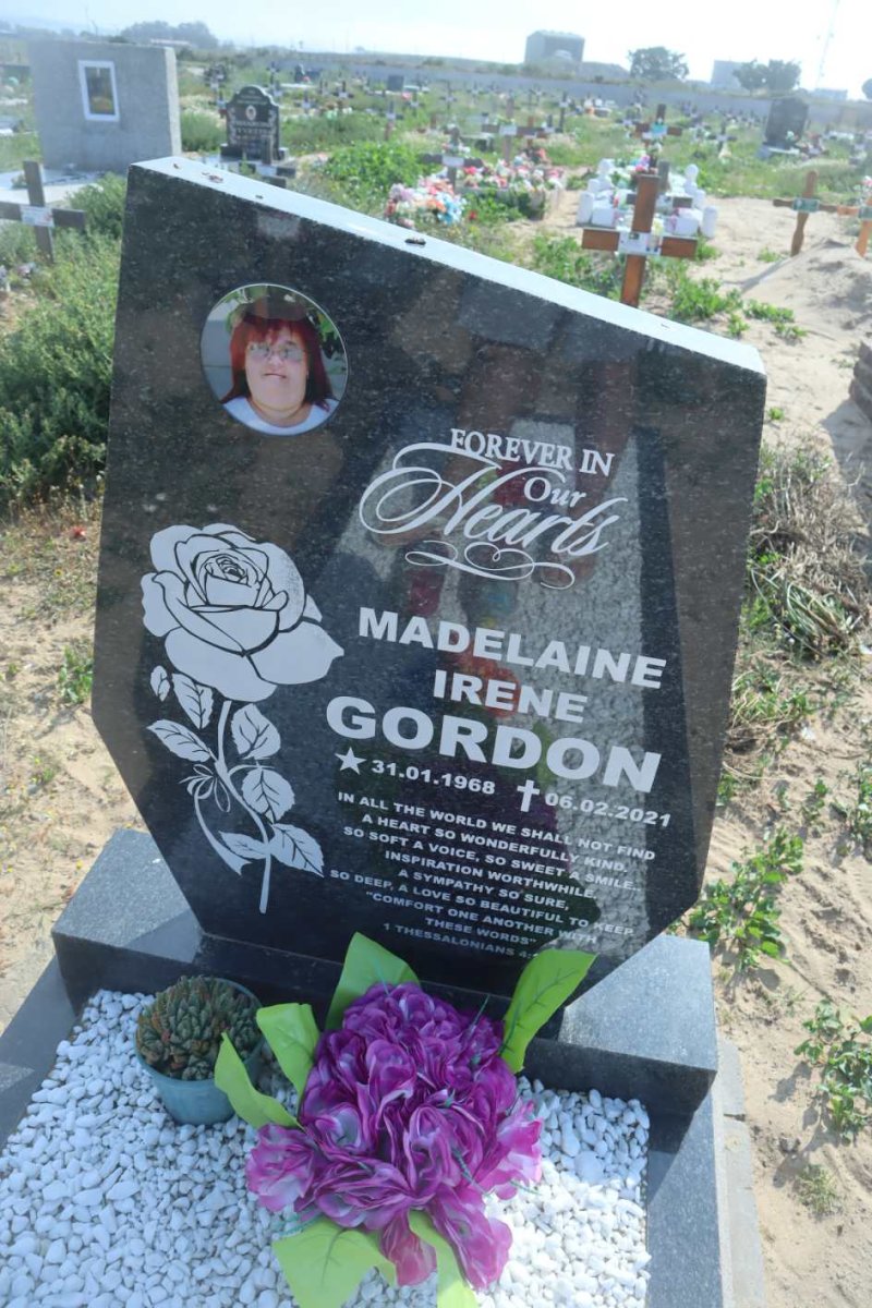 GORDON Madelaine Irene 1968-2021
