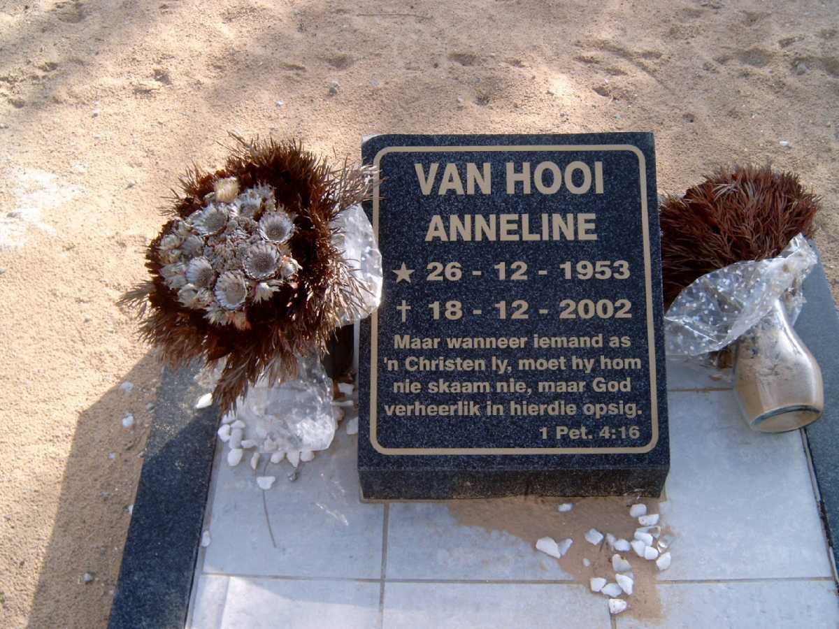 HOOI Anneline, van 1953-2002