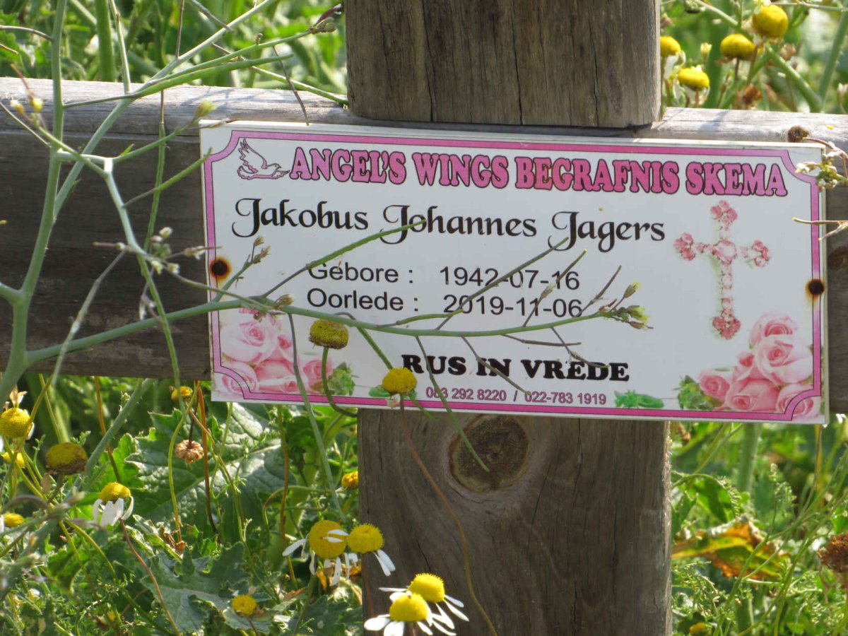 JAGERS Jakobus Johannes 1942-2019