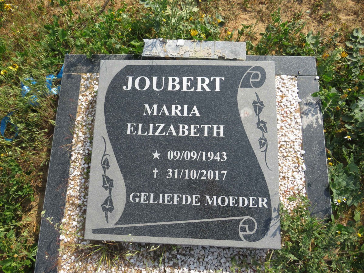 JOUBERT Maria Elizabeth 1943-2017