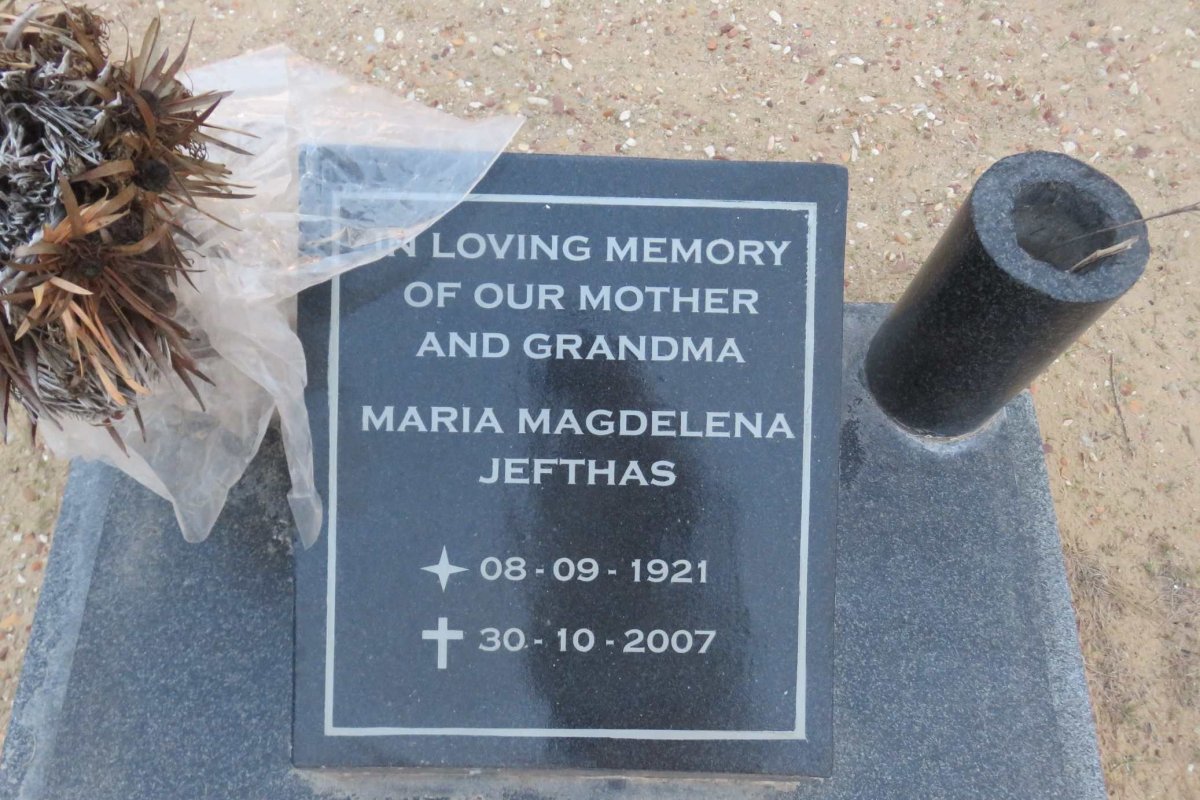 JEFTHAS Maria Magdelena 1921-2007