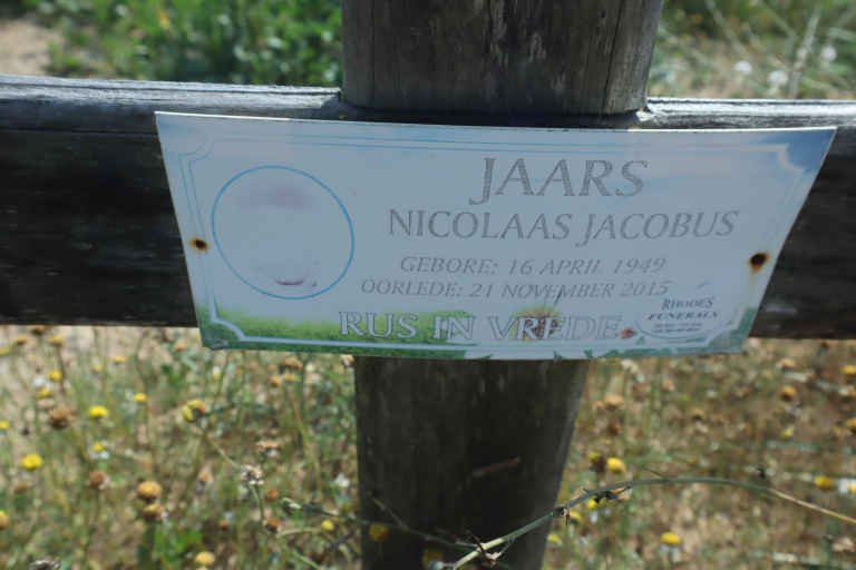 JAARS Nicolaas Jacobus 1949-2015