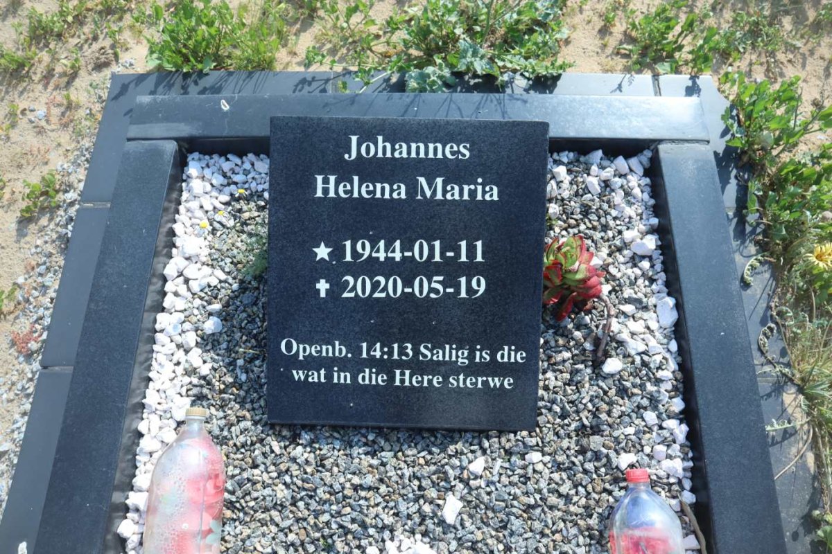 JOHANNES Helena Maria 1944-2020