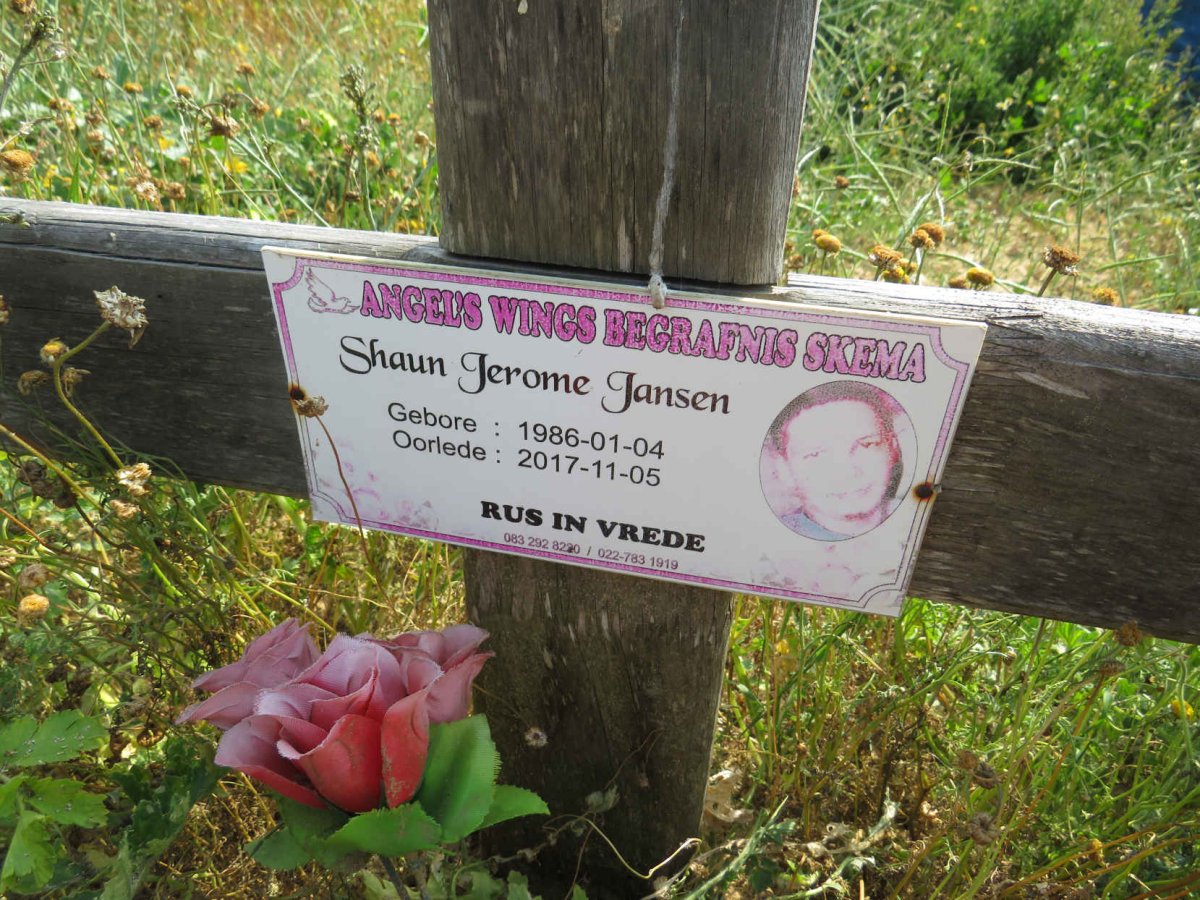 JANSEN Shaun Jerome 1986-2017