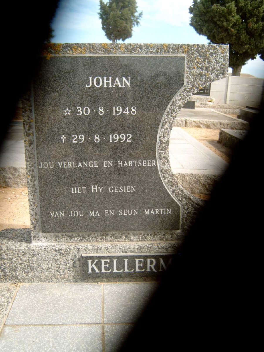 KELLERMAN Johan 1948-1992