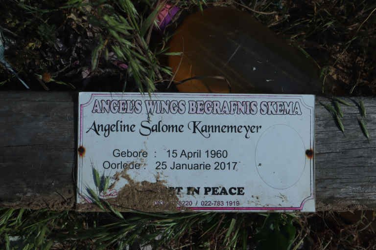 KANNEMEYER Angeline Salome 1960-2017
